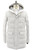 Kired by kiton Hooded Goose Down Puffer Parka Coat "REUS" Light Gray Kired by kiton Hooded Goose Down Puffer Parka Coat "REUS" Light Gray