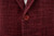 Isaia Sport Coat Jacket Blazer "Capri" Silk Wool Cashmere Red