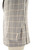Isaia Napoli Blue Brown Check Gregorio Linen Wool Sport Coat Blazer