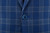 Isaia Men's Italian Designer Suit Wool Blue Plaid "Marechiaro" Sale