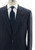 Isaia Men's Italian Designer Suit Wool Blue Stripe Sale