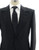 Kiton Tuxedo Men's Italian Designer Suit EVO Trim Fit Wool Silk Black Micro Sale