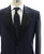 Kiton Tuxedo Smoking Men's Italian Designer Suits LASA Trim Fit Wool 14 Micron Dark Blue