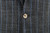 Kiton Collection Men's Italian Designer Suits Cashmere Wool Silk Linen Gray Blue Stripe