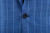 Kiton Collection Men's Italian Designer Suits Cashmere Silk Linen Blue Stripe