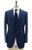 Kiton Collection Men's Italian Designer Suits Wool 14 Micron Super 180's Blue Stripe