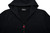 Kiton Zip Hoodie Sweatshirt Cotton Stretch Black