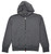Kiton Zip Hoodie Sweatshirt Cotton Stretch Gray
