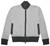Kiton Sweater Zip Bomber Cardigan Cashmere Gray