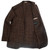 Sartorio by Kiton Brown Blue Plaid Wool Blend – Men's Italian Designer Sport Coat Sale