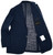 Sartorio by Kiton Blue Wool Blend Sport Coat – Men's Italian Designer Sport Coat