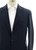 Sartorio Napoli Navy Blue Wool Stretch 3 Button Sport Coat