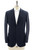 Sartorio Napoli Navy Blue Wool Stretch 3 Button Sport Coat Sartorio Napoli Navy Blue Wool Stretch 3 Button Sport Coat