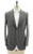 Sartorio Dark Gray Wool Cotton Linen Elastane Sport Coat