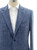 Sartorio Blue Wool Cotton Linen Elastane Sport Coat