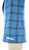 Sartorio Blue Brown Windowpane Canapa Wool Sport Coat