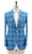 Sartorio Blue Brown Windowpane Canapa Wool Sport Coat Sartorio Blue Brown Windowpane Canapa Wool Sport Coat