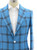 Sartorio Blue Brown Windowpane Canapa Wool Sport Coat Sartorio Blue Brown Windowpane Canapa Wool Sport Coat