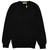 Cruciani Black V-Neck – Men's Italian Designer Sweater Wool