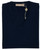 Cruciani Dark Navy Blue V-Neck – Men's Italian Designer Sweater Wool
