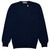 Cruciani Dark Navy Blue V-Neck – Men's Italian Designer Sweater Wool
