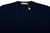 Cruciani Dark Navy Blue V-Neck – Men's Italian Designer Sweater Wool