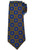 Kiton Men's Italian designer Tie Silk Blue Yellow Medallion - Luxury Neckwear Sale