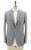 Boglioli Men's Italian Designer Sport Coat Gray Seersucker Cotton Silk Stretch Sale