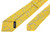 Kiton Yellow Patterned Silk Narrow Tie