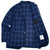Sartorio Blue Windowpane Men's Italian Designer Blazer