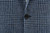 Sartorio Blue Plaid Linen Silk Wool Cotton Sport Coat
