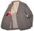 Isaia Brown Blue Check Wool Cashmere Sport Coat