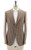 Isaia Brown Gray Check Wool Cashmere Sport Coat
