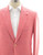 Isaia Pink Herringbone Wool Sport Coat