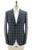 Isaia Blue Brown Check Wool Sport Coat Isaia Blue Brown Check Wool Sport Coat