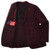 Isaia Burgundy Gray Plaid Wool Cashmere Sport Coat