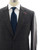 Isaia Gray Windowpane Wool Suit Two Button