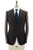 Isaia Brown Blue Stripe Wool Cashmere Flannel Suit