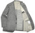 Kiton Gray Micro Cashmere Wool Silk Linen Sport Coat