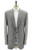 Kiton Gray Micro Cashmere Wool Silk Linen Sport Coat