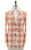 Kiton Orange Plaid Cashmere Cotton Sport Coat