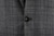 Kiton Gray Plaid Cashmere Silk Linen Suit