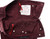 Kiton Burgundy Cotton Cashmere brushed Twill 5 Pocket Jeans
