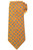 Kiton Orange Blue Paisley Silk Tie