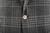 Brunello Cucinelli Gray  Plaid Wool Silk Cashmere Sport Coat