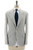 Brunello Cucinelli Gray Plaid Wool Silk Cashmere Suit