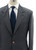 Brunello Cucinelli Dark Gray Wool Linen Suit