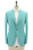 Boglioli Turquoise Blue Cotton Stretch Sport Coat