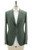 Isaia Green Silk Wool Linen Sport Coat
