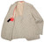 Isaia Brown Check Linen Wool Sport Coat Isaia Brown Check Linen Wool Sport Coat